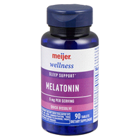 slide 12 of 17, MEIJER WELLNESS Meijer Dietary Supplement Melatonin Quick Dissolve Tablets, 90 ct; 5 mg