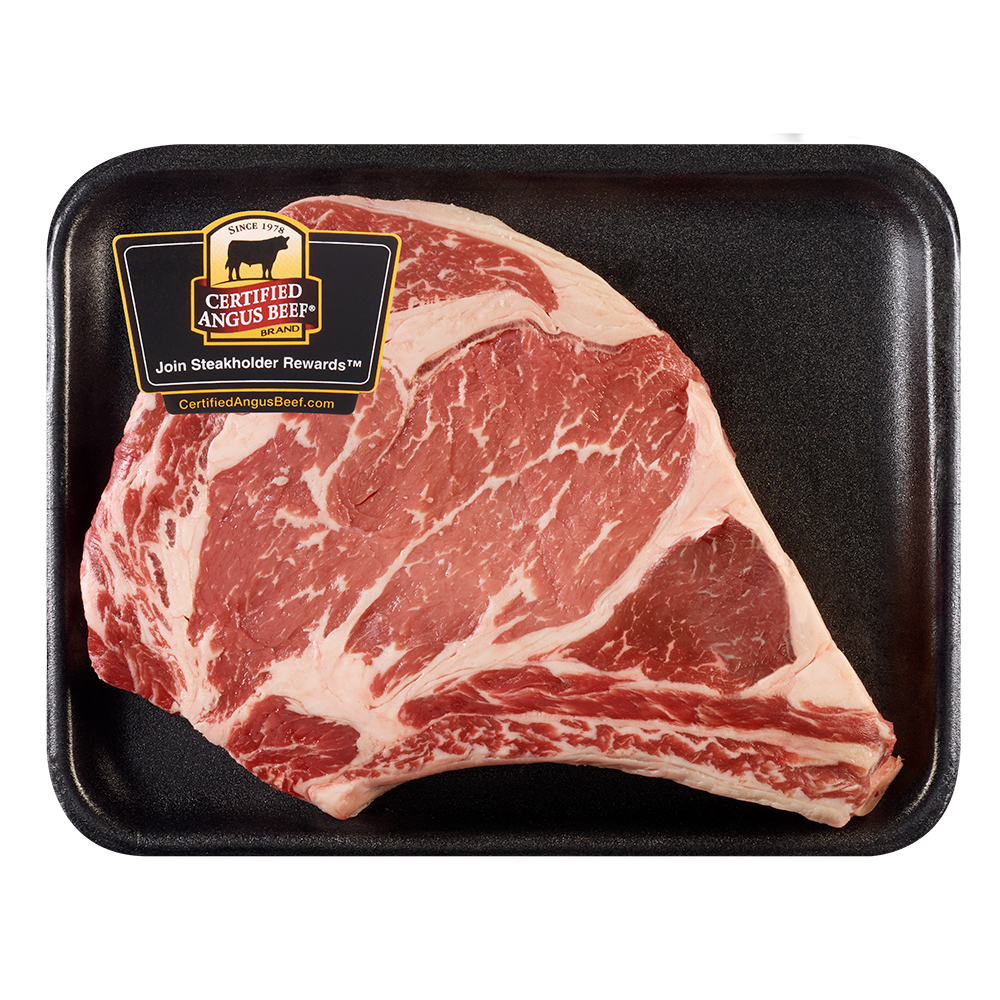 slide 1 of 1, USDA Choice Beef Ribeye Steak, per lb