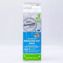 Sunnyside Farms, 2% Reduced Fat Milk - 32 oz