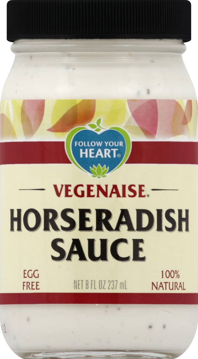 slide 2 of 2, Follow Your Heart Horseradish Sauce 8 oz, 8 oz