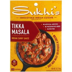 Sukhi's Indian Tikka Masala Curry Paste Sauce - 3oz