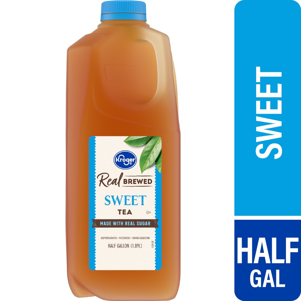 slide 1 of 4, Kroger Sweet Iced Tea - 64 fl oz, 1/2 gal