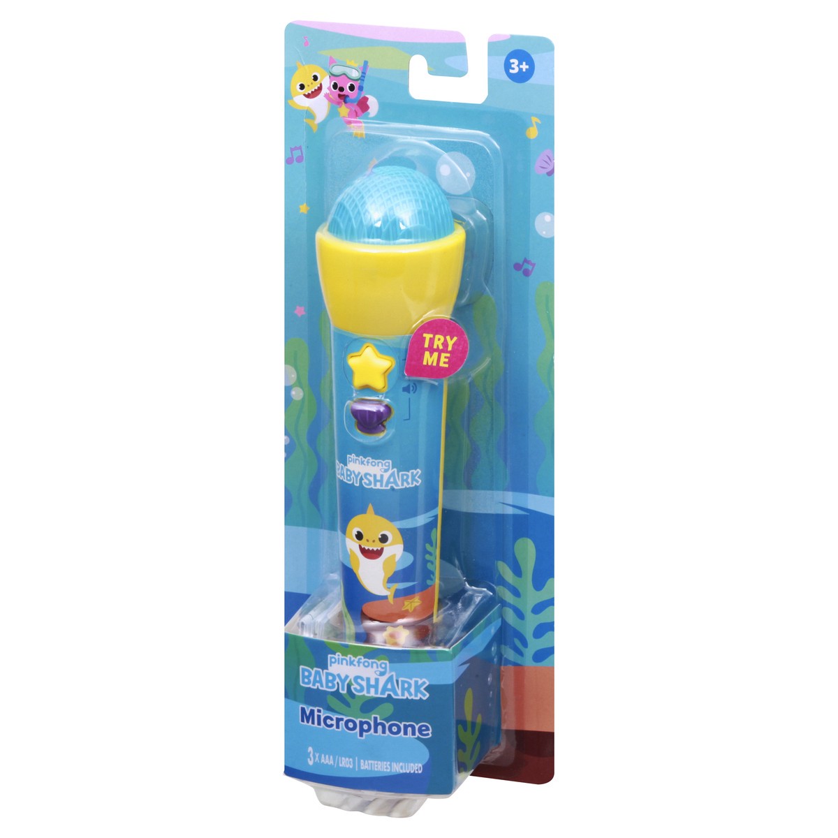 slide 2 of 9, Pinkfong 3+ Baby Shark Microphone 1 ea, 1 ct