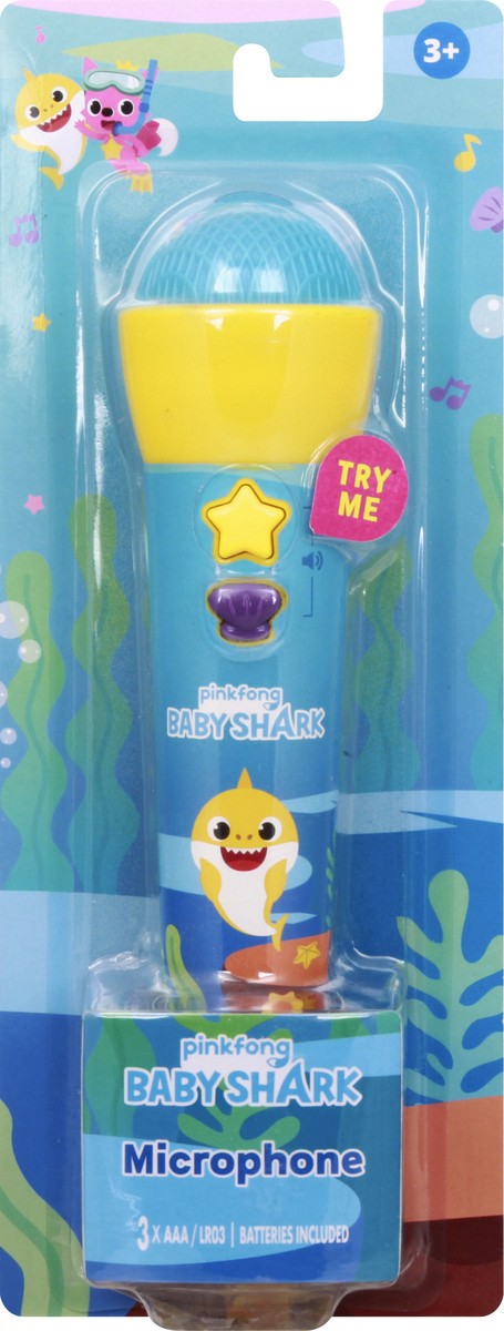 slide 5 of 9, Pinkfong 3+ Baby Shark Microphone 1 ea, 1 ct