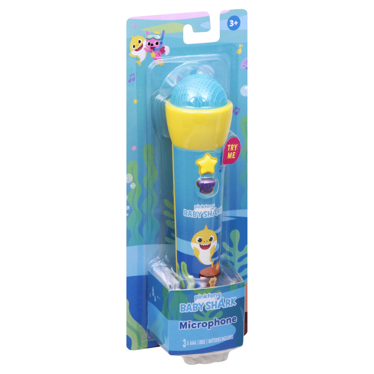 slide 6 of 9, Pinkfong 3+ Baby Shark Microphone 1 ea, 1 ct