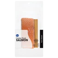 Kroger Cedar Plank Atlantic Salmon