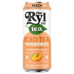 The Ryl Co. Ryl Peach Iced Tea- 16 oz