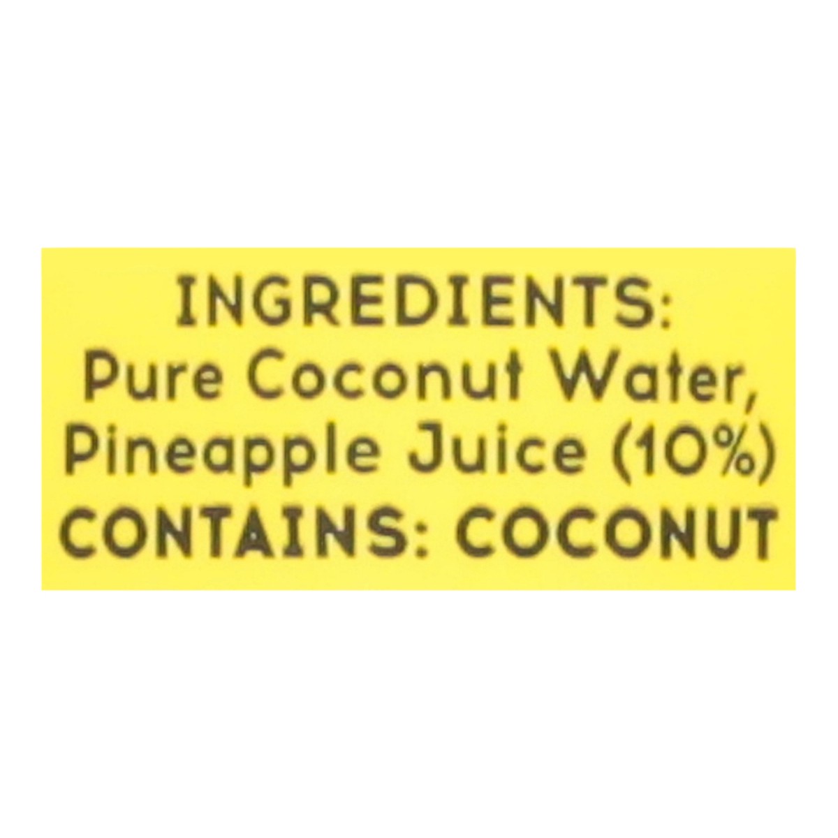 slide 10 of 14, 100 Pure Pineapple Coconut Water - 11 fl oz, 11 fl oz
