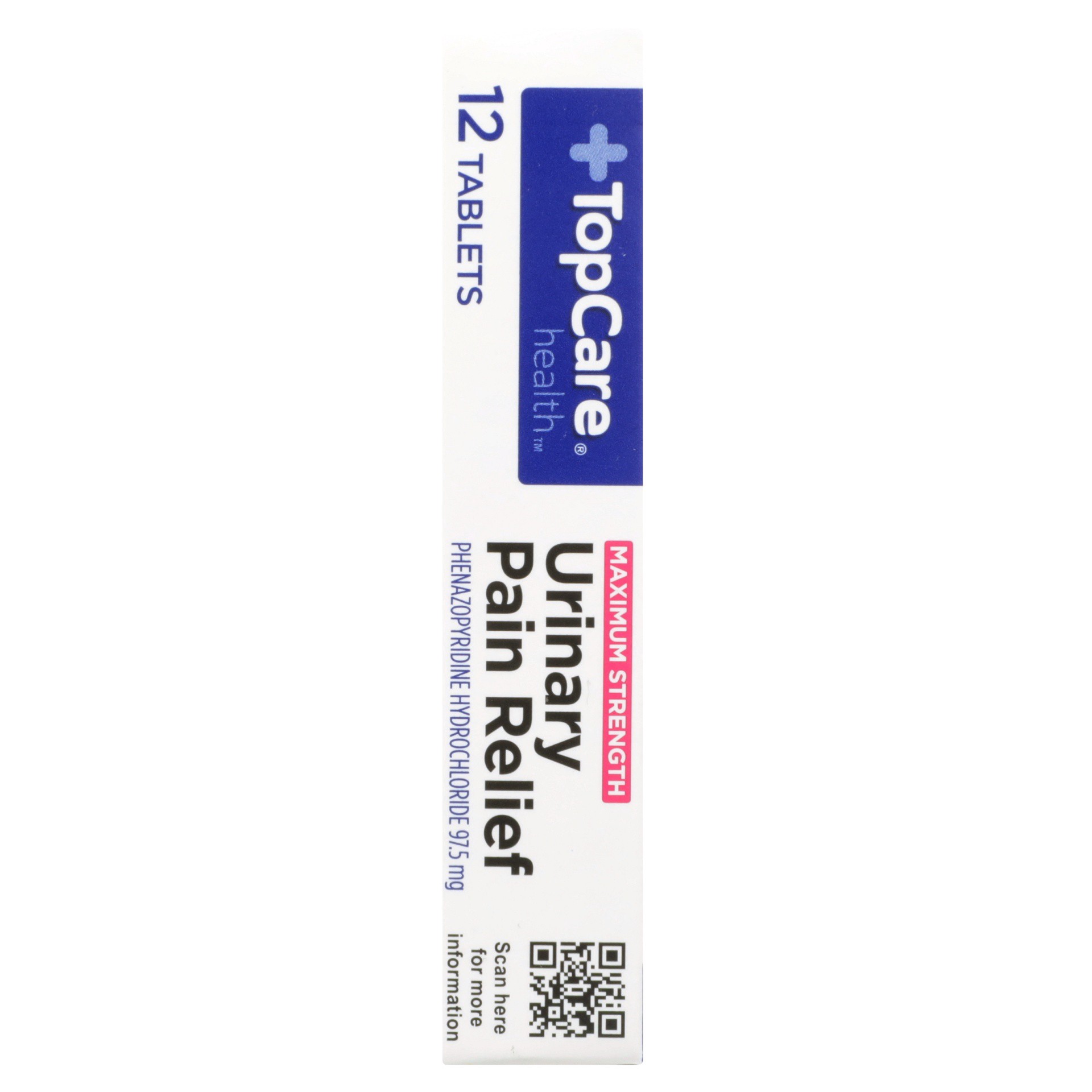 slide 2 of 6, TopCare Urinary Pain Relief Tablets, 12 ct