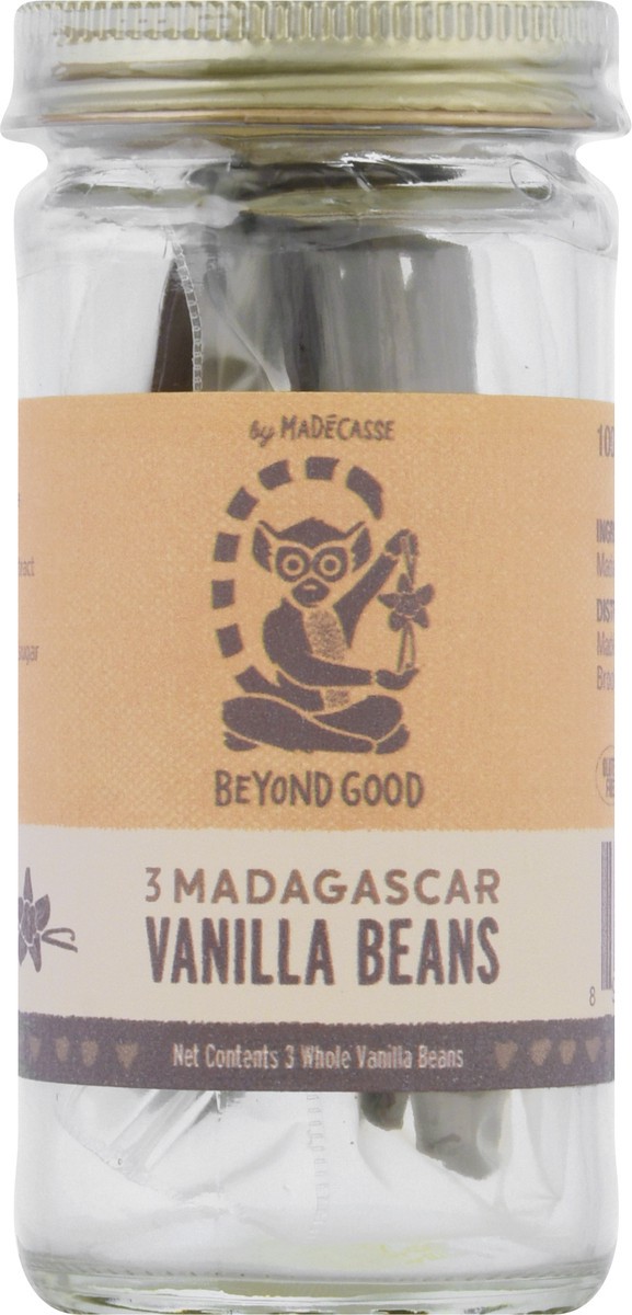 slide 10 of 12, Beyond Good Madagascar Vanilla Beans 3 ea, 3 ct