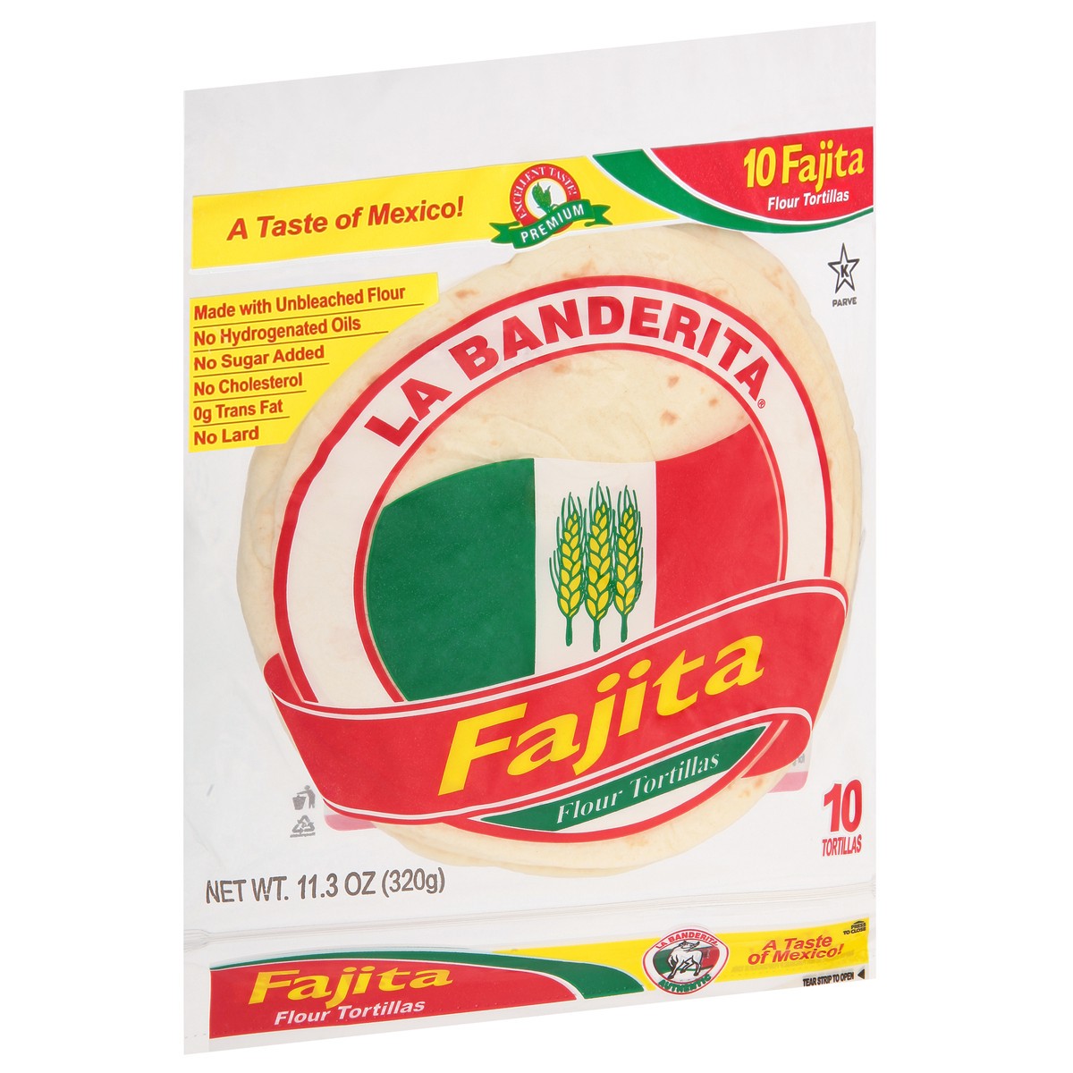 slide 4 of 14, La Banderita 6in Fajita Flour Tortillas, 12.5 oz