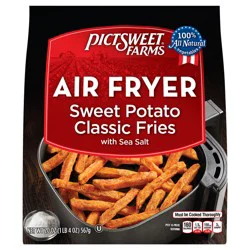 PictSweet Sweet Potato Fries with Sea Salt, Classic, Air Fryer