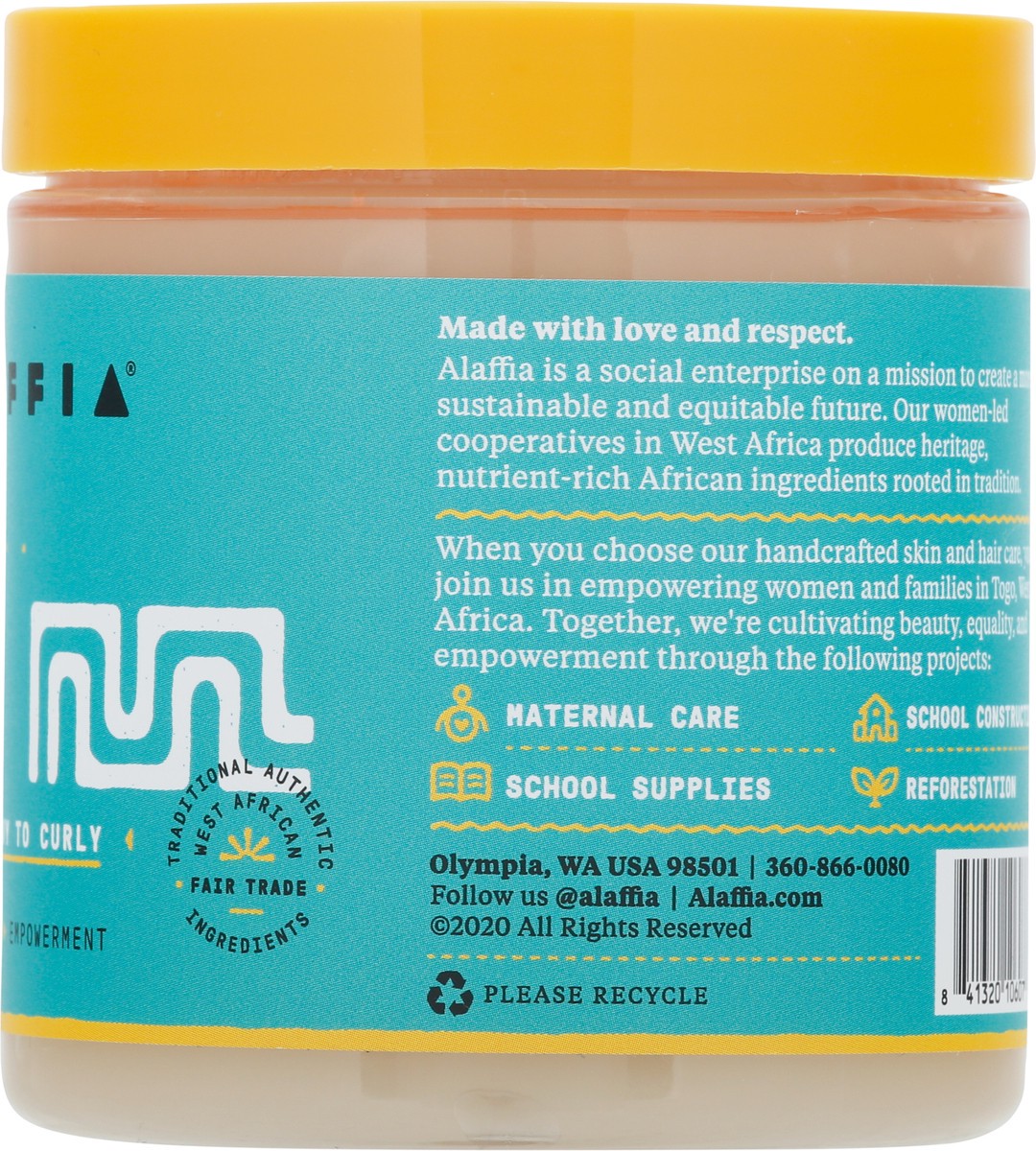 slide 4 of 13, Alaffia Hair Gel,Curl Defining, 8 fl oz