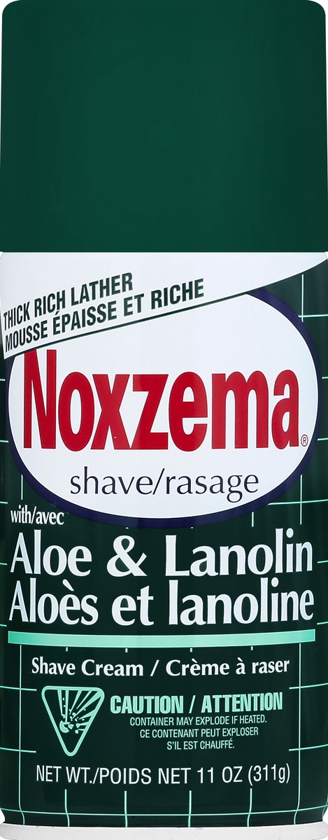 slide 2 of 2, Noxzema Shave Cream 11 oz, 11 oz