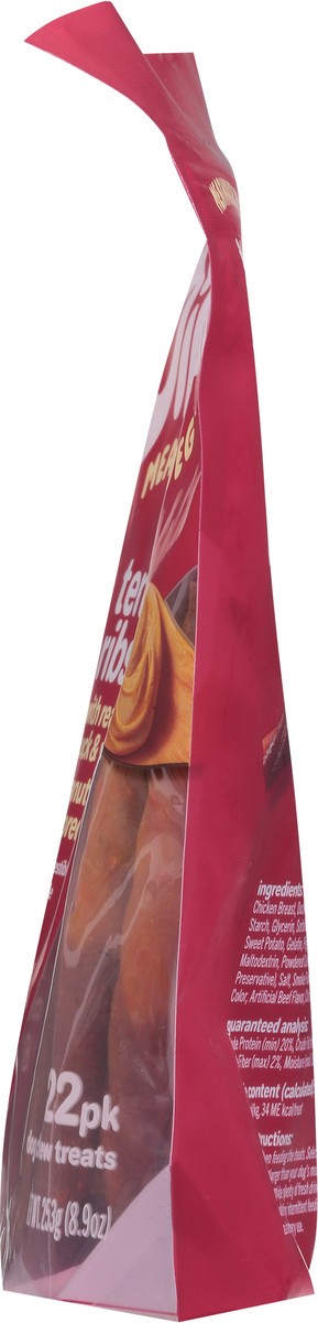 slide 8 of 9, Oinkies Tender Ribs Light Chew Meathouse 'n' Veg Dog Chew Treats 22 ea, 8.9 oz