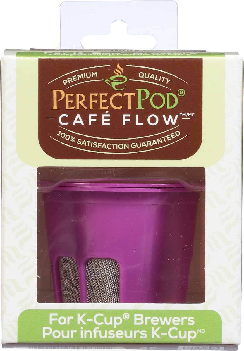 slide 7 of 11, Perfect Pod Cafe Flow Single-Serve Reusable Coffee Filter Cup 1 ea, 1.0 ct