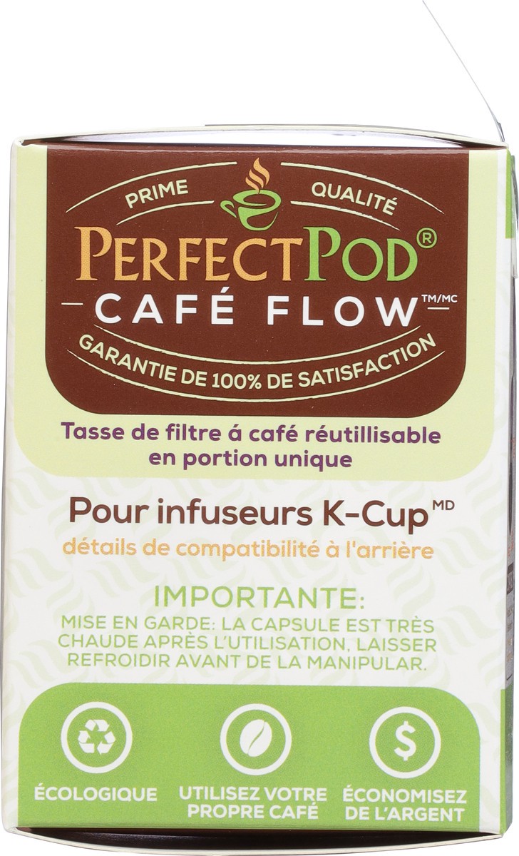 slide 5 of 11, Perfect Pod Cafe Flow Single-Serve Reusable Coffee Filter Cup 1 ea, 1.0 ct