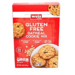 Weis Quality Gluten Free Oatmeal Cookie Mix