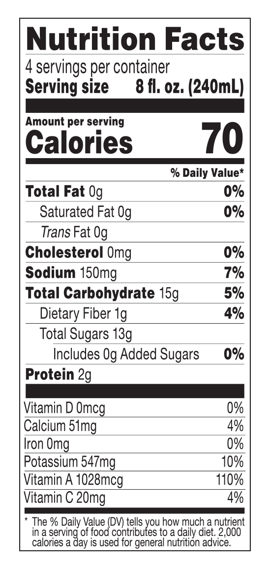 slide 5 of 5, Bolthouse Farms 100% Organic Carrot Vegetable Juice- 32 oz, 32 fl oz