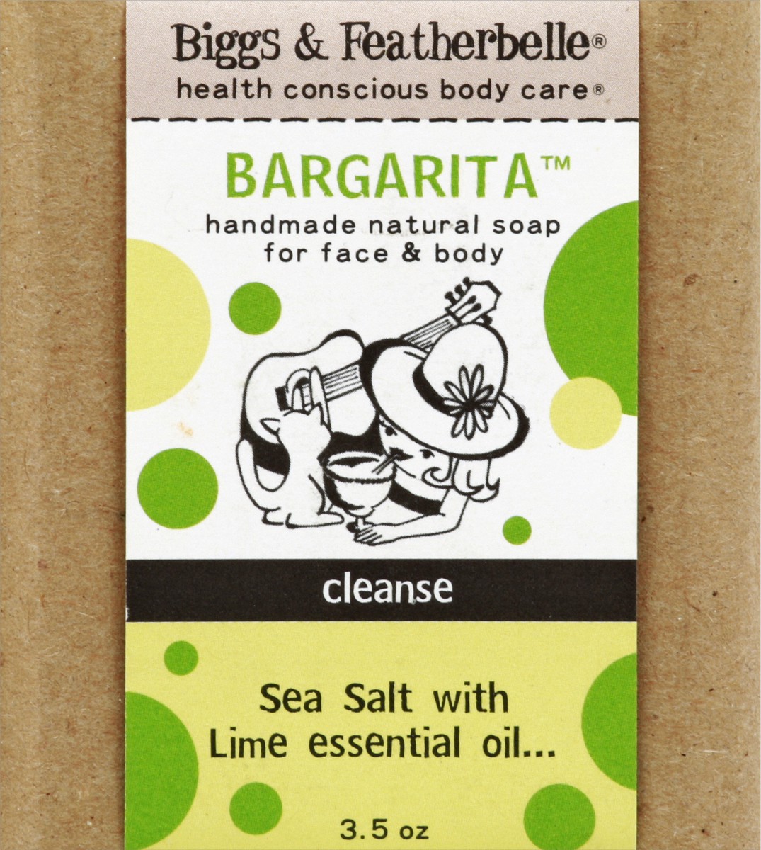 slide 4 of 4, Biggs & Featherbelle Soap Bar Cleanse Tequila, 3.5 oz