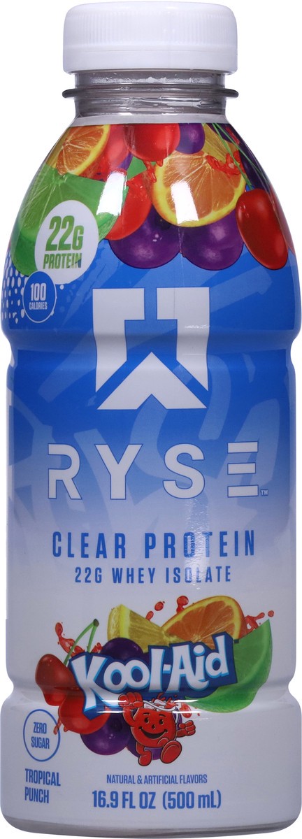 slide 13 of 15, Ryse Clear Whey Rtd Kool-Aid, 16.9 oz