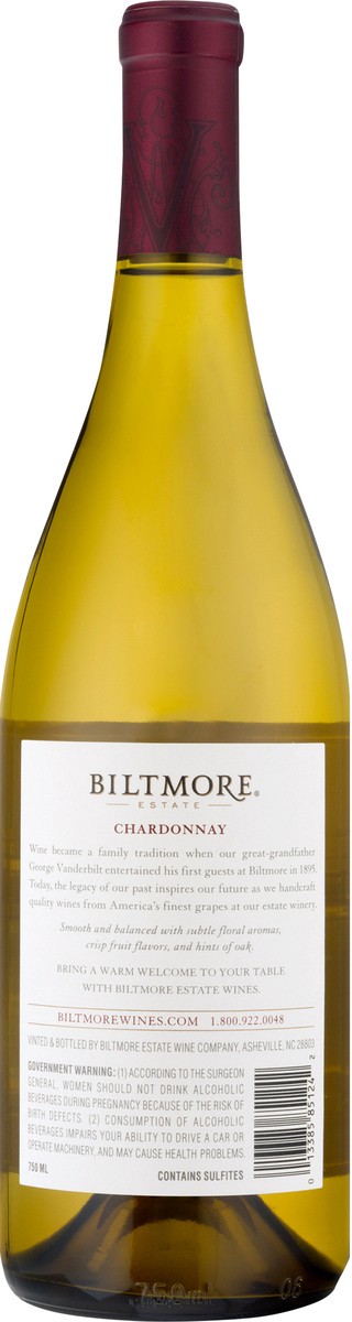 slide 10 of 11, Biltmore BE Chardonnay, 750 ml