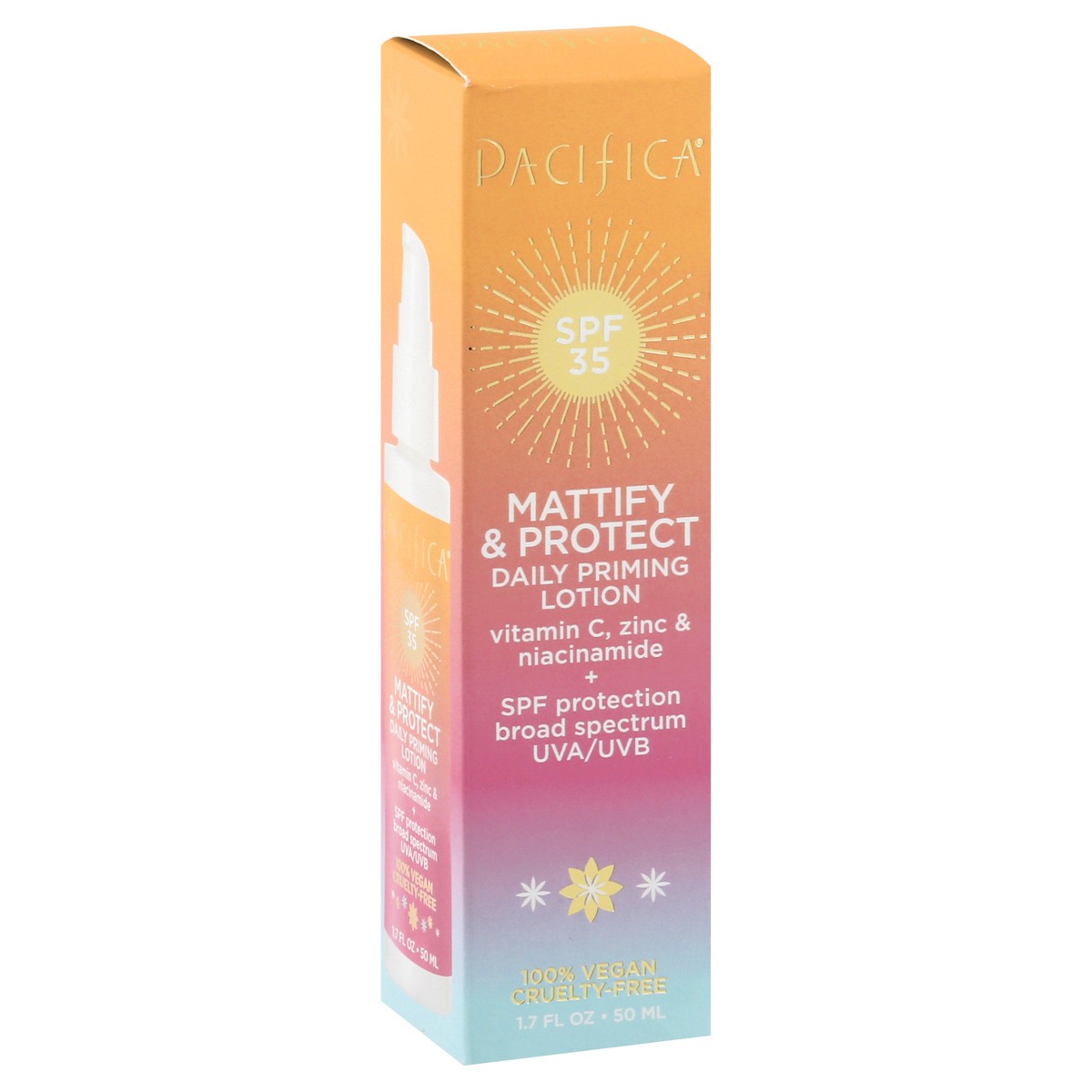 slide 7 of 9, Pacifica Mattify & Protect Daily Priming Lotion SPF 35, 1.7 oz