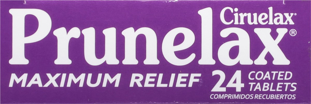 slide 4 of 9, Prunelax Maximum Relief Laxative 24 Tablets, 24 ct