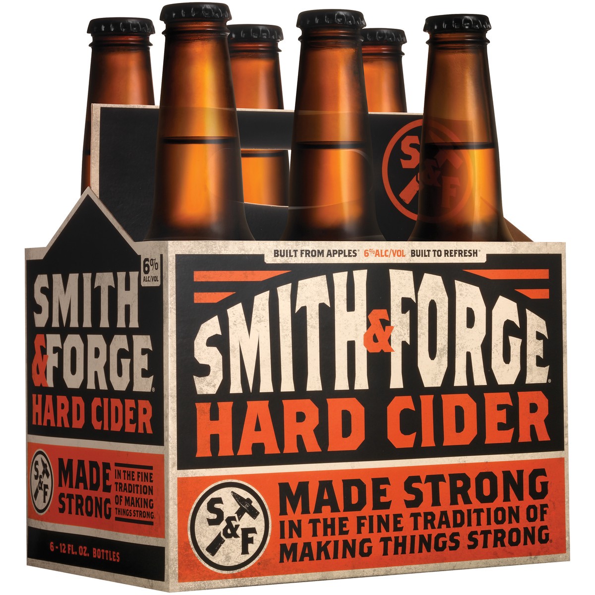 slide 2 of 3, SMITH & FORGE Hard Cider, 6 ct; 12 oz