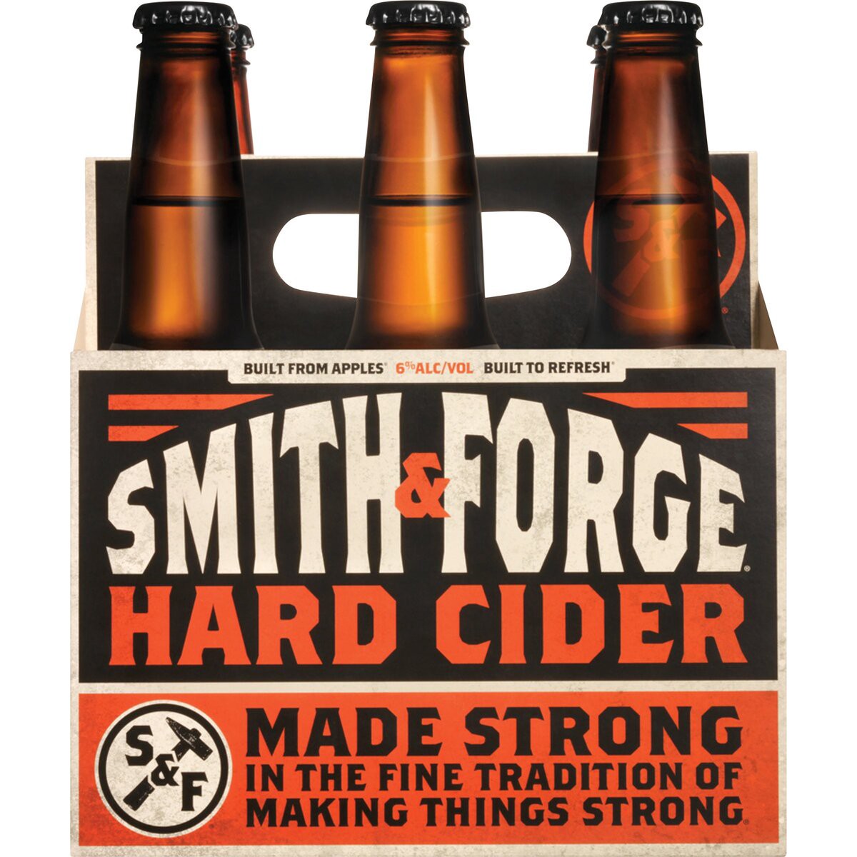 slide 3 of 3, SMITH & FORGE Hard Cider, 6 ct; 12 oz