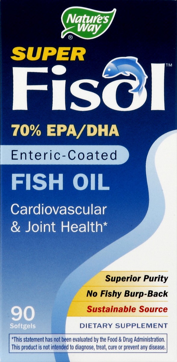 slide 1 of 5, Nature's Way Fish Oil 90 ea, 90 ct