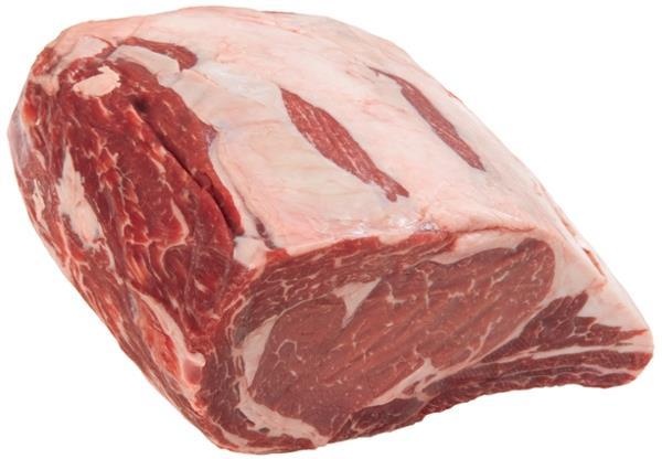 slide 1 of 1, Hy-Vee Choice Reserve Beef Rib Roast Large End, per lb