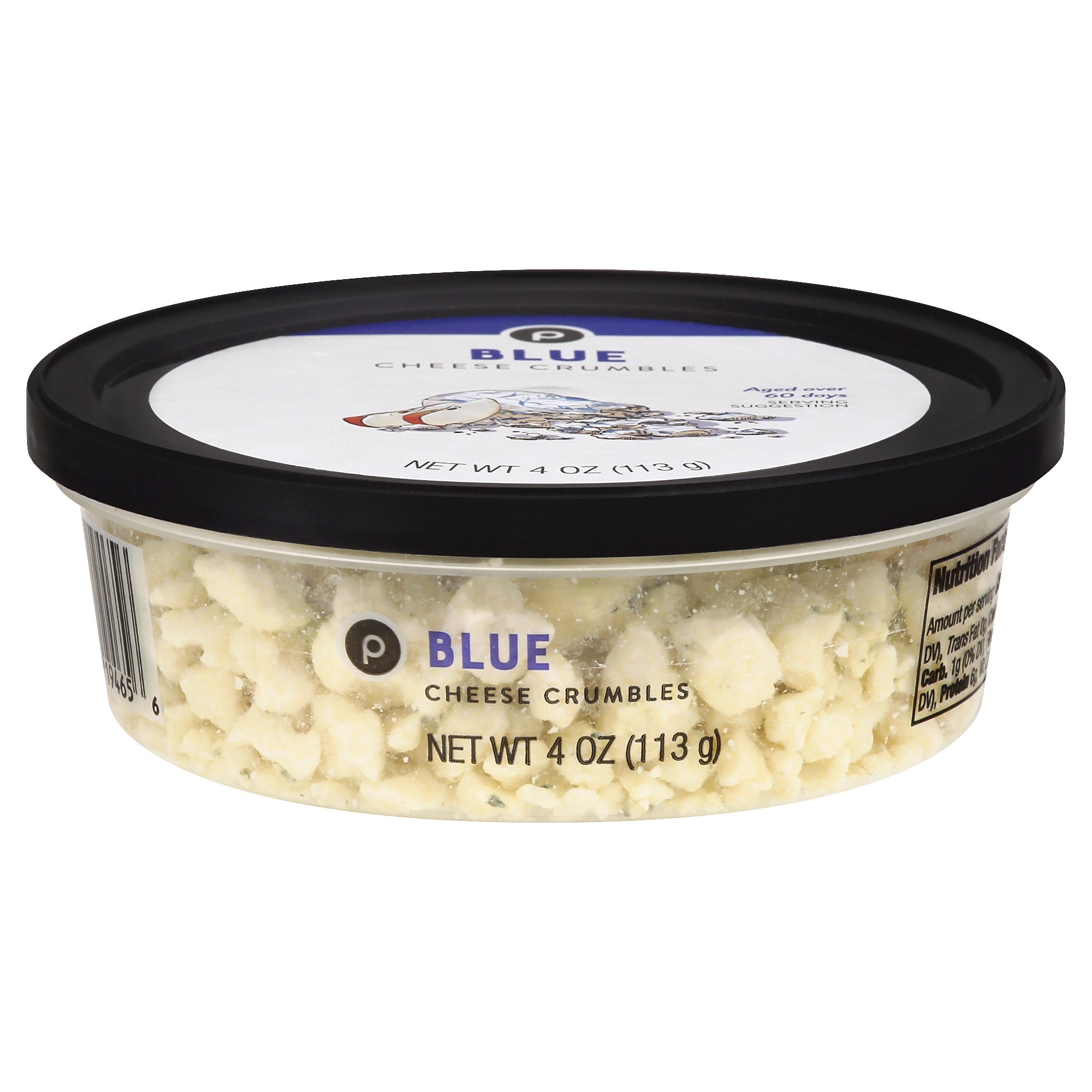 slide 1 of 1, Publix Blue Cheese Crumbles, 4 oz