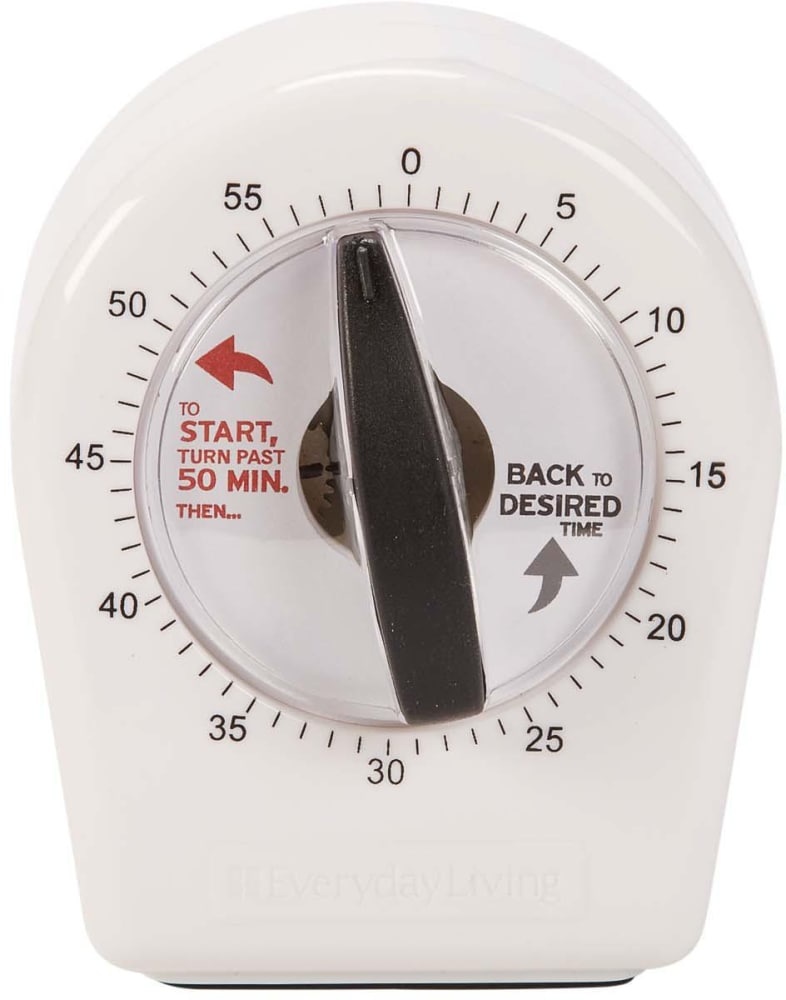 slide 1 of 1, Everyday Living Extra Long Kitchen Timer, 1 ct