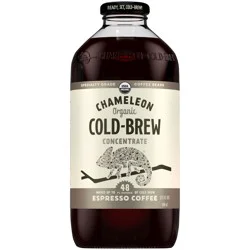 CHAMELEON COLD-BREW Organic Espresso Coffee Concentrate 32 fl. oz. Bottle