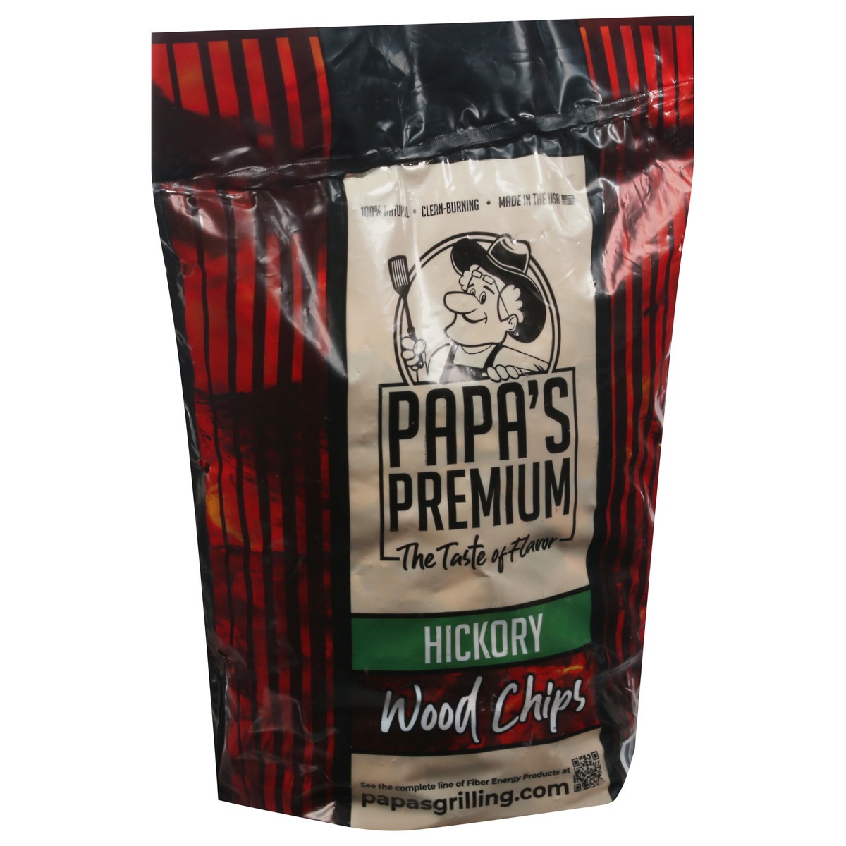 slide 4 of 9, Papa's Premium Quality Hickory Wood Chips, 1 ct