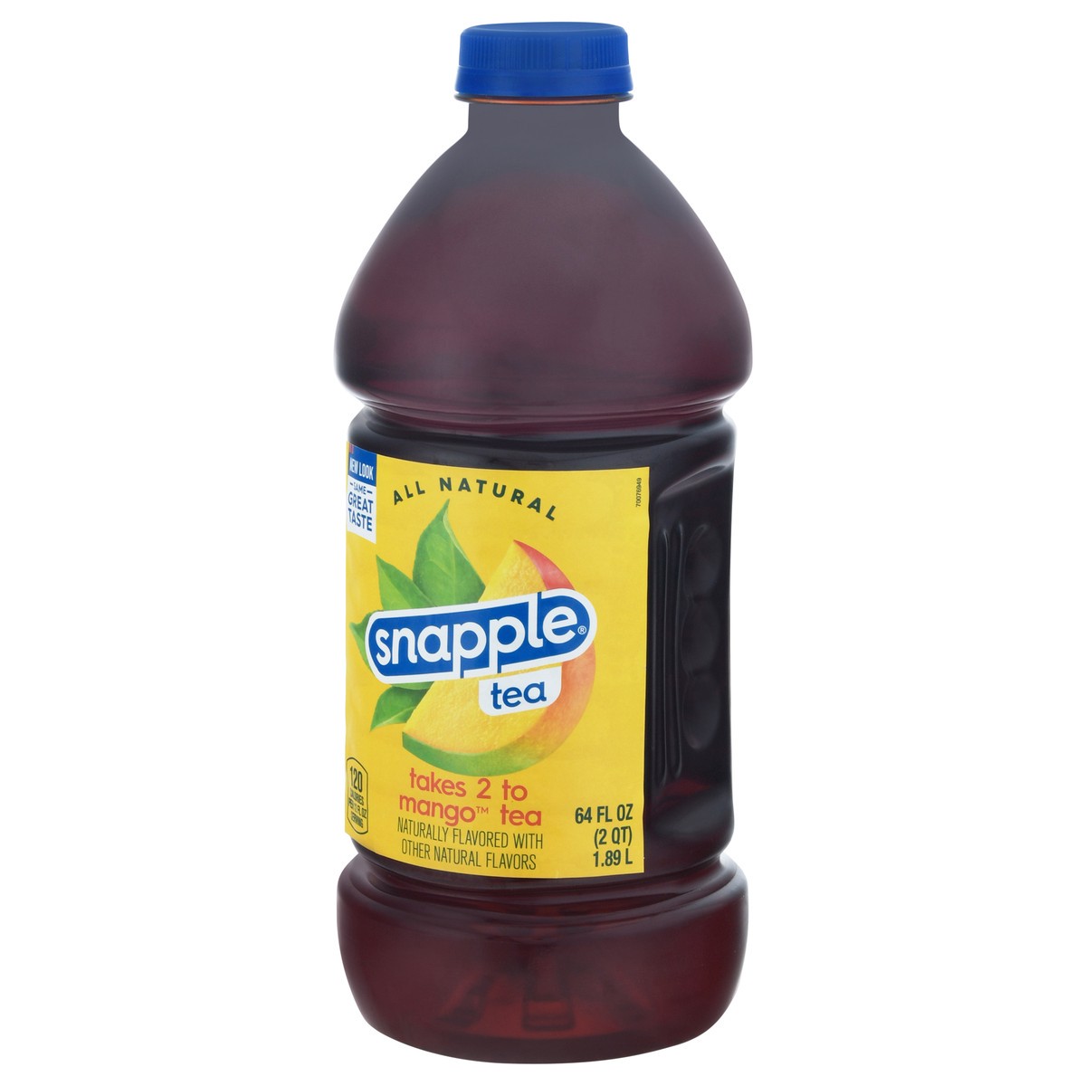 slide 9 of 13, Snapple Takes 2 to Mango Tea 64 fl oz Bottle, 64 fl oz