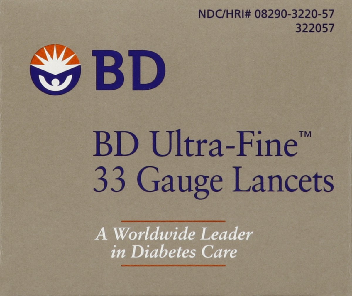 slide 4 of 5, BD Lancets 100 ea, 100 ct