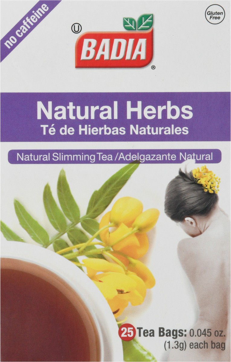 slide 6 of 9, Badia Te De Hierbas Naturales (Natural Herb Tea Bags), 0.045 oz