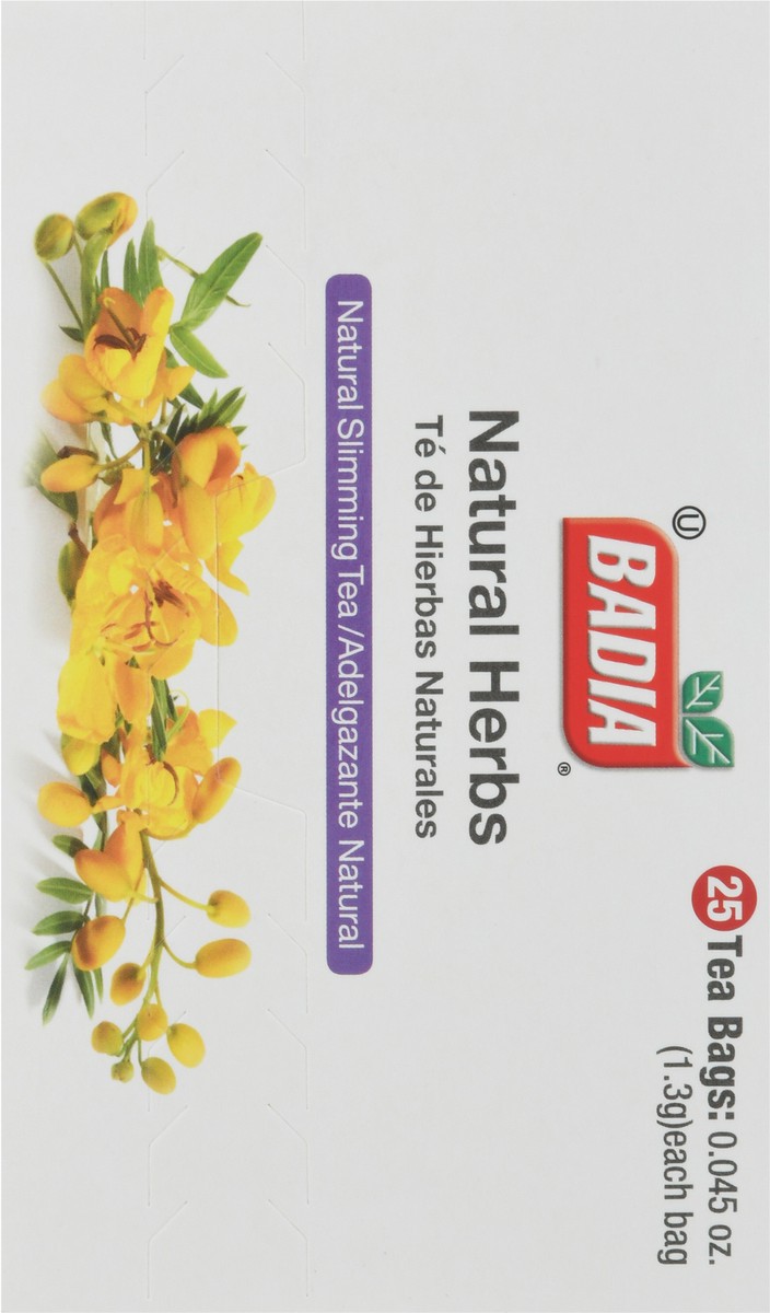 slide 7 of 9, Badia Te De Hierbas Naturales (Natural Herb Tea Bags), 0.045 oz