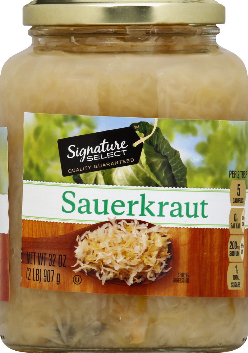 slide 2 of 2, Signature Select Sauerkraut 32 oz, 32 oz