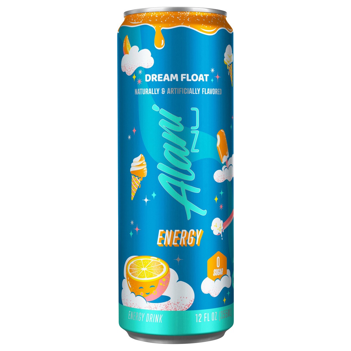 slide 1 of 1, Alani Nu Energy Drink Dream Float 12oz, 12 fl oz