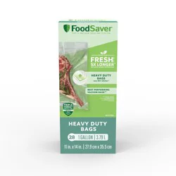 FoodSaver® Heavy-Duty Gallon Vacuum Seal Bags, 28 Pack