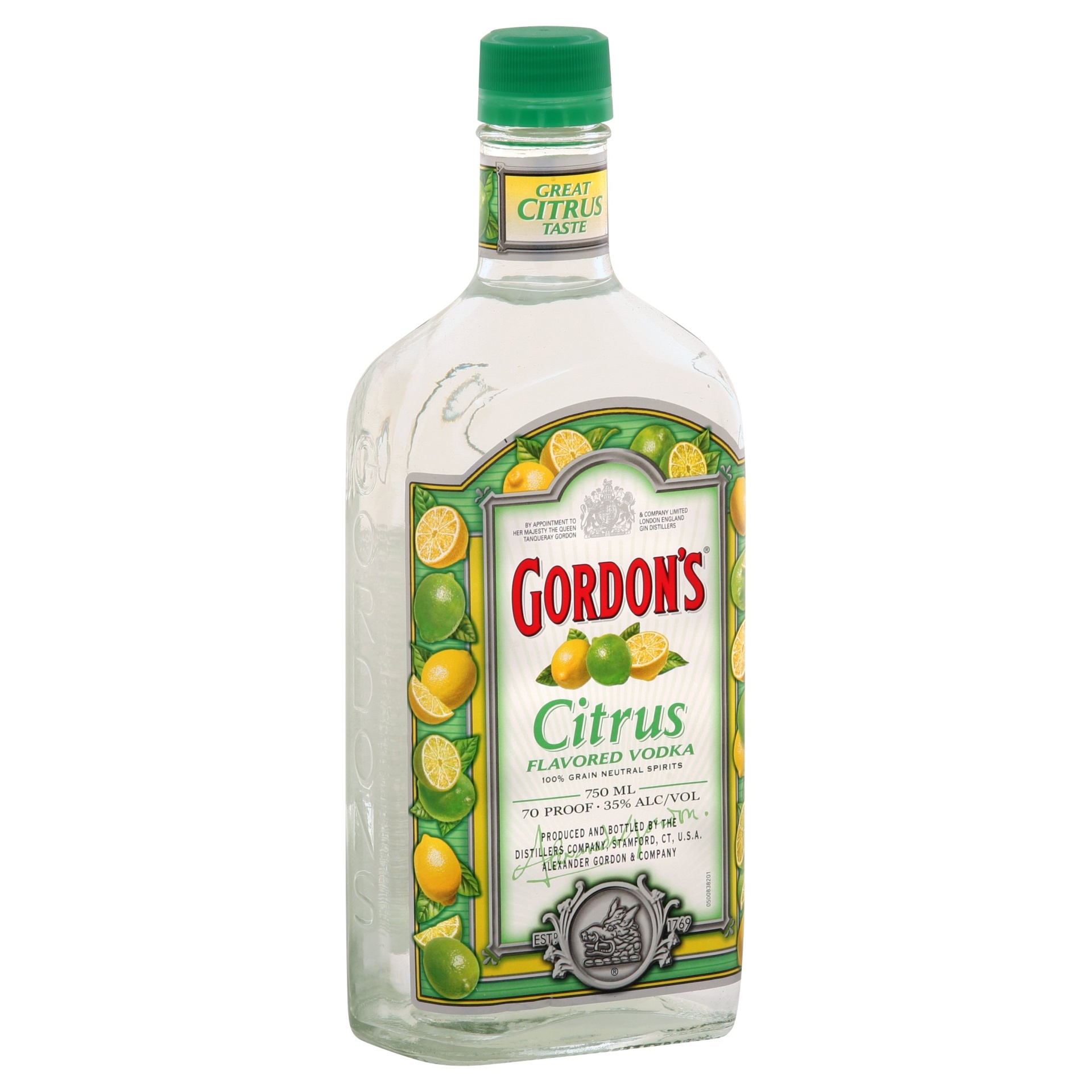 slide 1 of 1, Gordon's Vodka Citrus, 750 ml