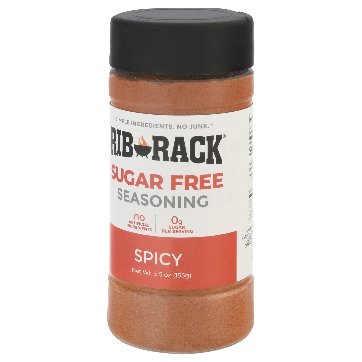 slide 7 of 13, Rib Rack Sugar Free Spicy Seasoning 5.5 oz, 5.5 oz