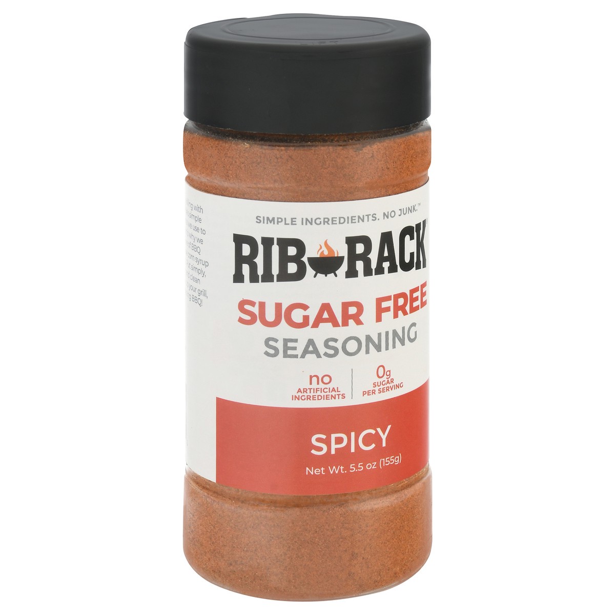 slide 4 of 13, Rib Rack Sugar Free Spicy Seasoning 5.5 oz, 5.5 oz