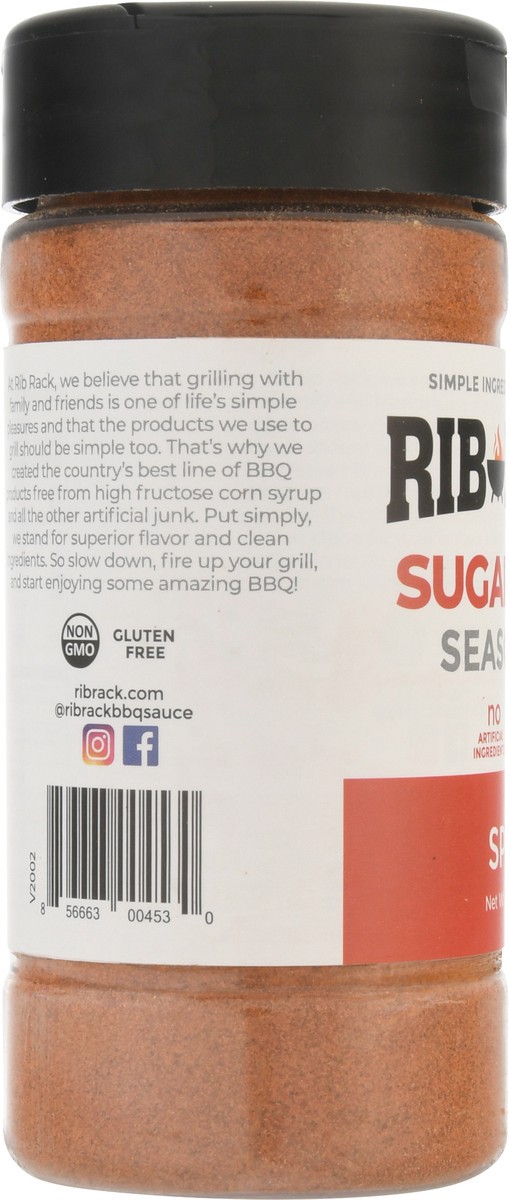 slide 2 of 13, Rib Rack Sugar Free Spicy Seasoning 5.5 oz, 5.5 oz