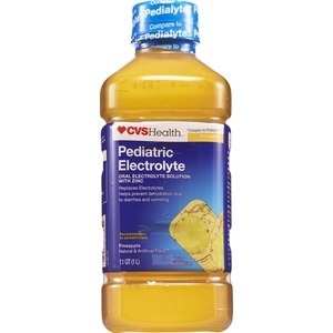 slide 1 of 1, CVS Health Pediatric Electrolyte Oral Maintenance Solution Pineapple Flavor, 33.8 fl oz; 1 liter