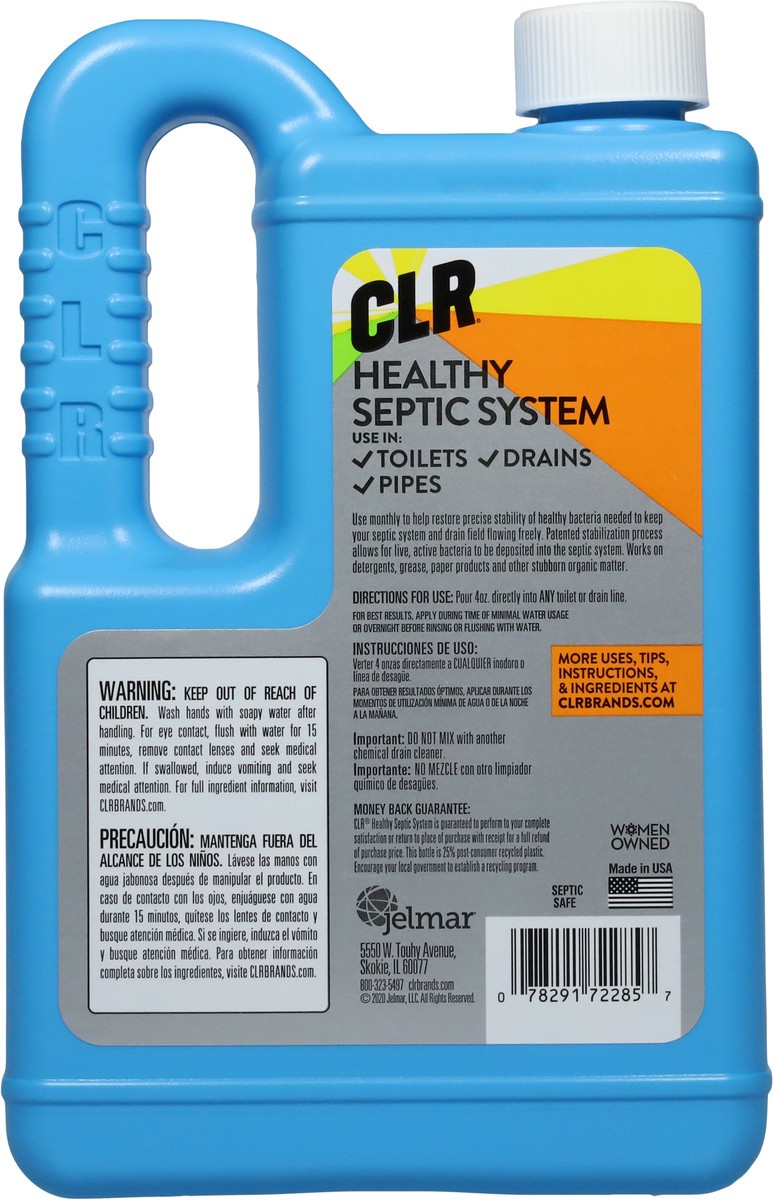 slide 9 of 9, CLR Septic and Drain Treatment, 28 oz