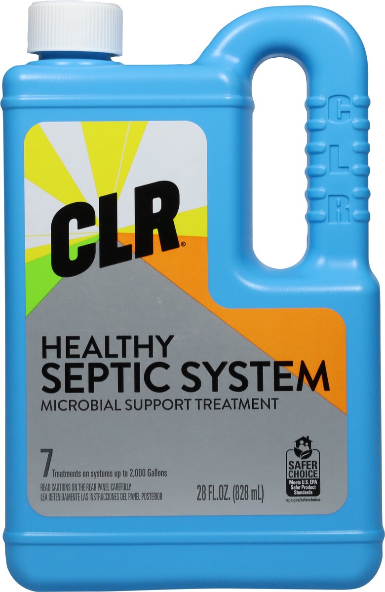 slide 2 of 9, CLR Septic and Drain Treatment, 28 oz